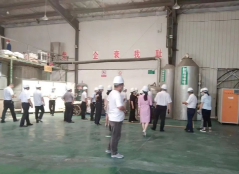 湖南省人大党委会党组副书记、副主任谢建辉调研莅临锦胜科技开展立法调研